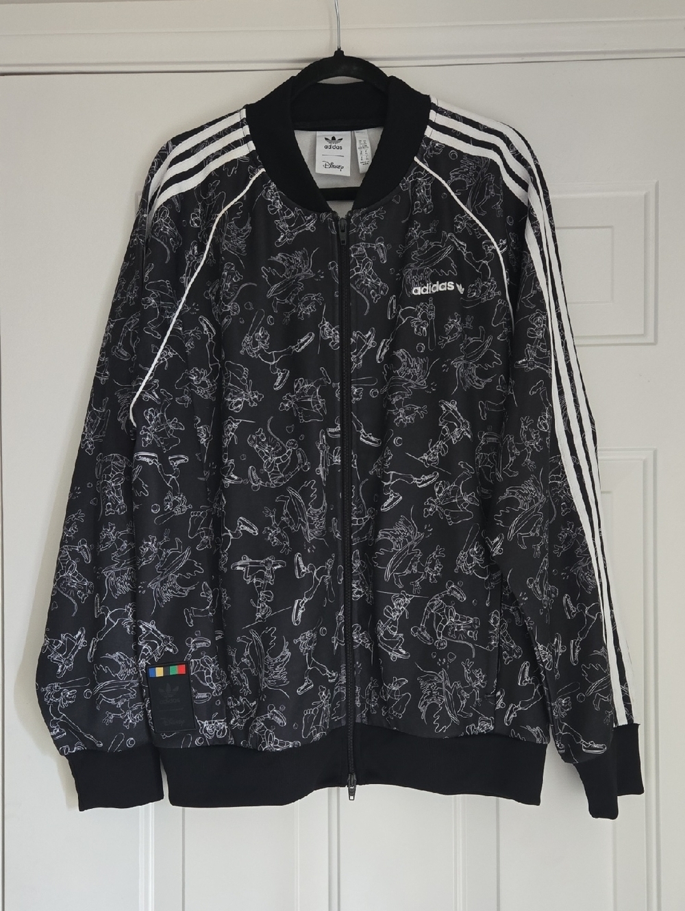 Adidas Originals x Disney Goofy SST Track Jacket Full Zip Size XL